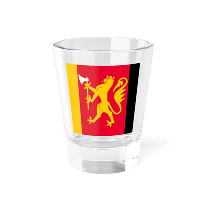 Standard of the Møre og Fjordane Home Guard District 11 (Norway) Shot Glass 1.5oz 1.5oz - Go Mug Yourself