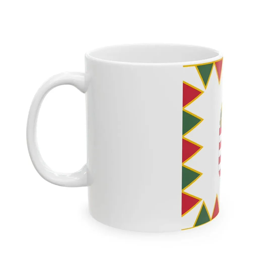 Standard of the National Ceremonial Cavalry Unit Hungary (Hungary) White Coffee Mug - Go Mug Yourself