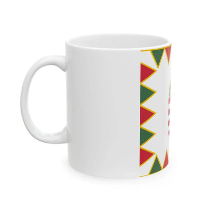 Standard of the National Ceremonial Cavalry Unit Hungary (Hungary) White Coffee Mug - Go Mug Yourself