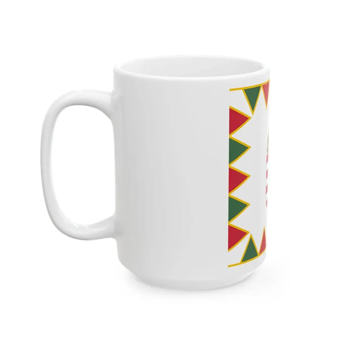 Standard of the National Ceremonial Cavalry Unit Hungary (Hungary) White Coffee Mug - Go Mug Yourself