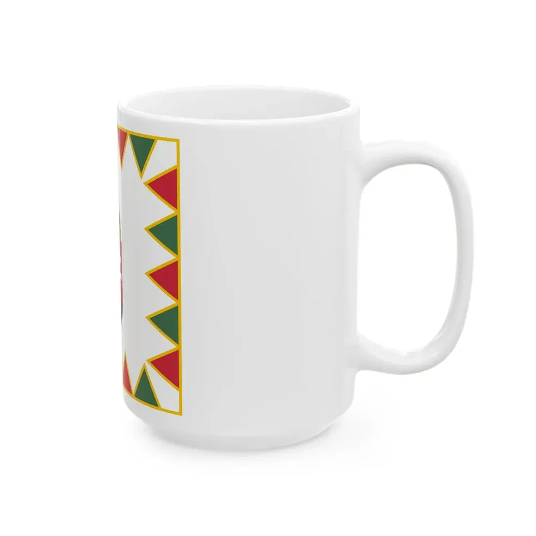 Standard of the National Ceremonial Cavalry Unit Hungary (Hungary) White Coffee Mug - Go Mug Yourself