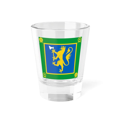 Standard of the Norwegian Army Logistic Regiment (Norway) Shot Glass 1.5oz 1.5oz - Go Mug Yourself