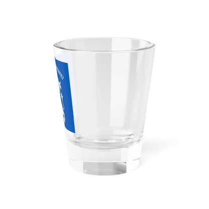Standard of the Norwegian Engineer Regiment (Norway) Shot Glass 1.5oz - Go Mug Yourself