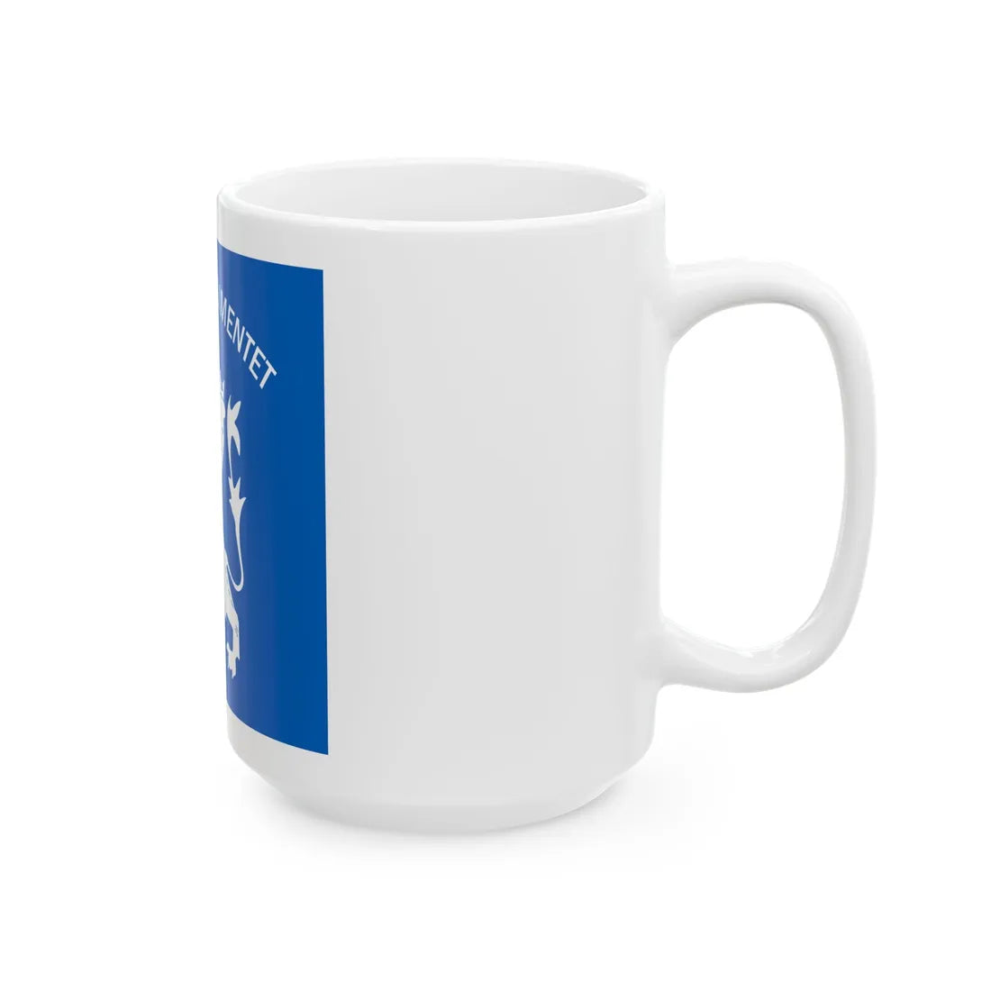 Standard of the Norwegian Engineer Regiment (Norway) White Coffee Mug - Go Mug Yourself