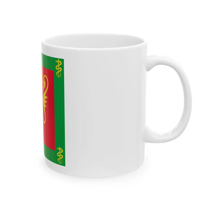 Standard of the Norwegian Medical Regiment (Norway) White Coffee Mug - Go Mug Yourself