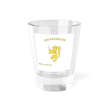 Standard of the Norwegian Military Academy 1914-1957 (Norway) Shot Glass 1.5oz 1.5oz - Go Mug Yourself