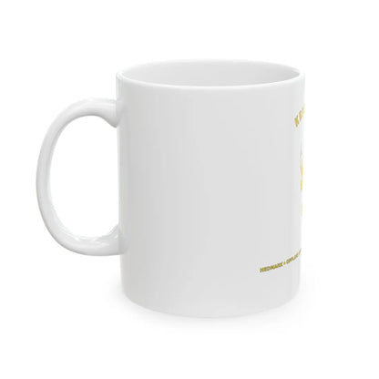 Standard of the Norwegian Military Academy 1914-1957 (Norway) White Coffee Mug - Go Mug Yourself