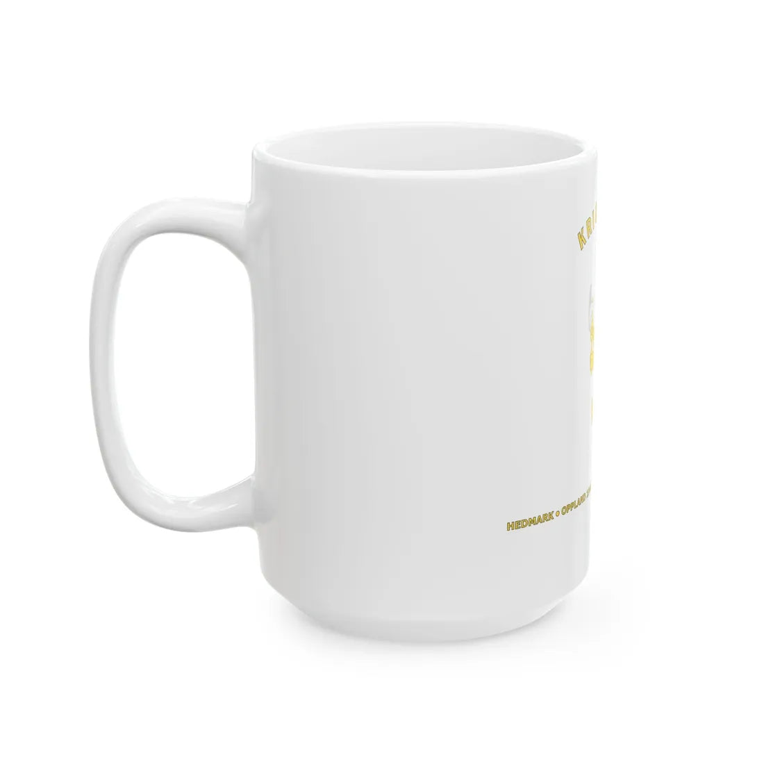 Standard of the Norwegian Military Academy 1914-1957 (Norway) White Coffee Mug - Go Mug Yourself