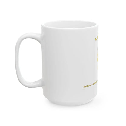Standard of the Norwegian Military Academy 1914-1957 (Norway) White Coffee Mug - Go Mug Yourself