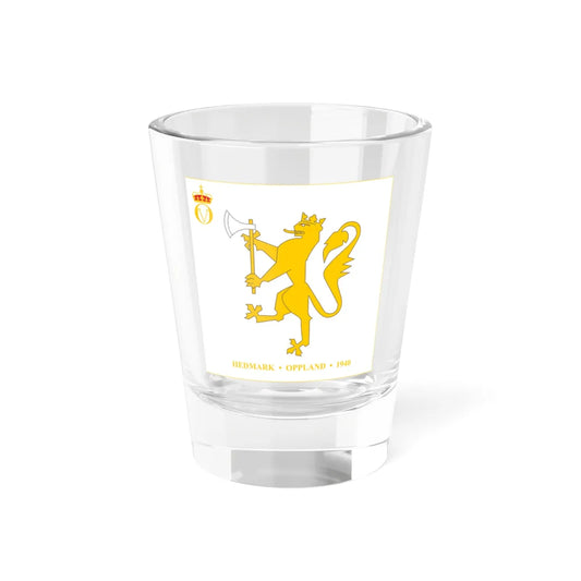 Standard of the Norwegian Military Academy 1957-1991 (Norway) Shot Glass 1.5oz 1.5oz - Go Mug Yourself