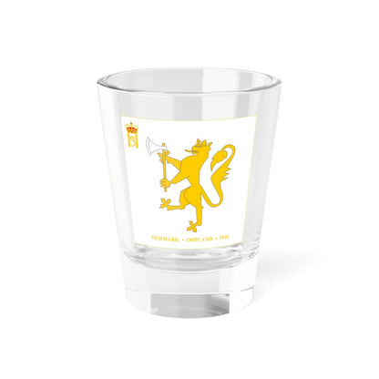 Standard of the Norwegian Military Academy (Norway) Shot Glass 1.5oz 1.5oz - Go Mug Yourself