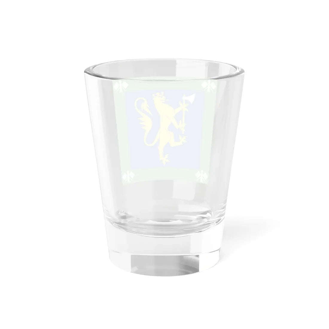 Standard of the Norwegian Signal Regiment (Norway) Shot Glass 1.5oz - Go Mug Yourself
