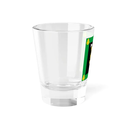 Standard of the Norwegian Weapons Technical Regiment (Norway) Shot Glass 1.5oz - Go Mug Yourself