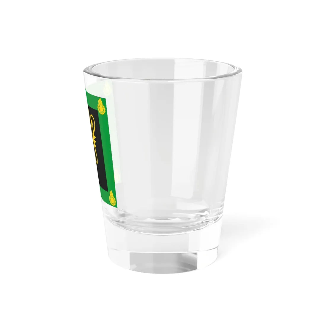 Standard of the Norwegian Weapons Technical Regiment (Norway) Shot Glass 1.5oz - Go Mug Yourself