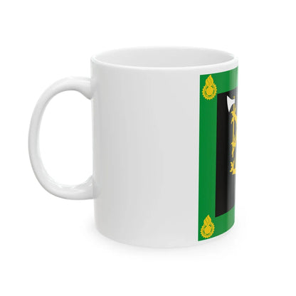 Standard of the Norwegian Weapons Technical Regiment (Norway) White Coffee Mug - Go Mug Yourself