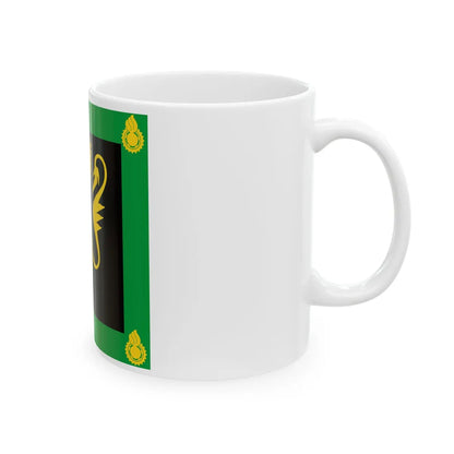 Standard of the Norwegian Weapons Technical Regiment (Norway) White Coffee Mug - Go Mug Yourself