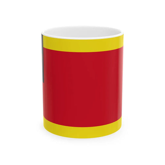 Standard of the Pehin Orang Kaya Penggawa Laila Bentara Diraja (Brunei) White Coffee Mug 11oz - Go Mug Yourself