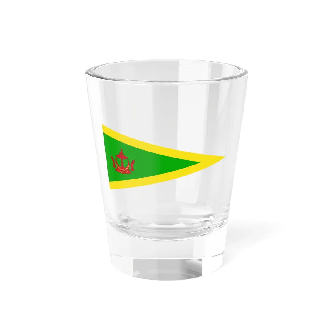 Standard of the Pehin Sanggamara Asgar Diraja (Brunei) Shot Glass 1.5oz 1.5oz - Go Mug Yourself