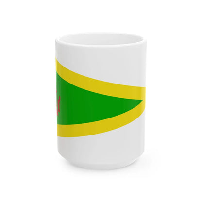 Standard of the Pehin Sanggamara Asgar Diraja (Brunei) White Coffee Mug 15oz - Go Mug Yourself