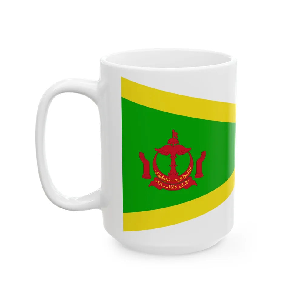 Standard of the Pehin Sanggamara Asgar Diraja (Brunei) White Coffee Mug - Go Mug Yourself