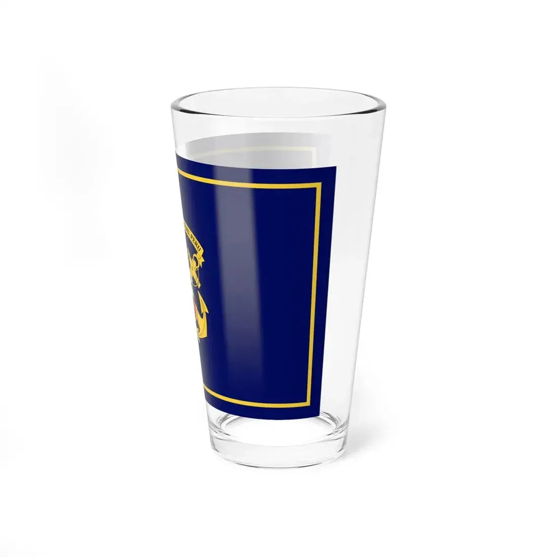 Standard of the Peruvian Navy (Peru) Pint Glass 16oz - Go Mug Yourself