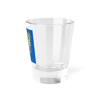 Standard of the Porsanger Battalion (Norway) Shot Glass 1.5oz - Go Mug Yourself