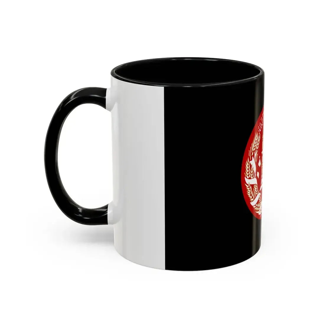 Standard of the President of Afghanistan 2004 to 2013 - Accent Coffee Mug - Go Mug Yourself