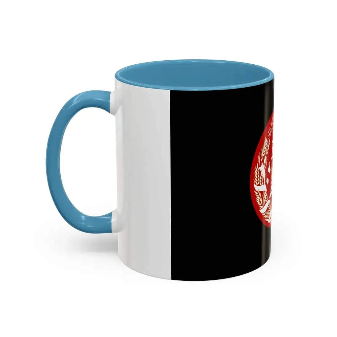 Standard of the President of Afghanistan 2004 to 2013 - Accent Coffee Mug - Go Mug Yourself