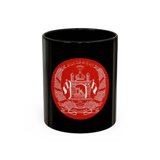 Standard of the President of Afghanistan - Accent Coffee Mug 11oz Black - Go Mug Yourself