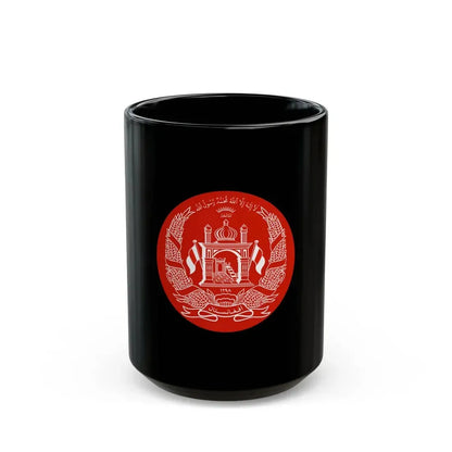 Standard of the President of Afghanistan - Black Coffee Mug 15oz - Go Mug Yourself