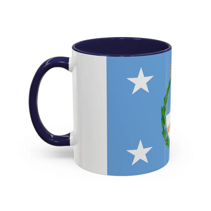 Standard of the President of Argentina Afloat - Accent Coffee Mug - Go Mug Yourself