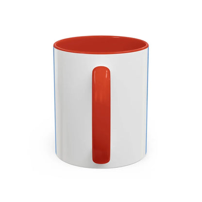 Standard of the President of Argentina Afloat - Accent Coffee Mug - Go Mug Yourself