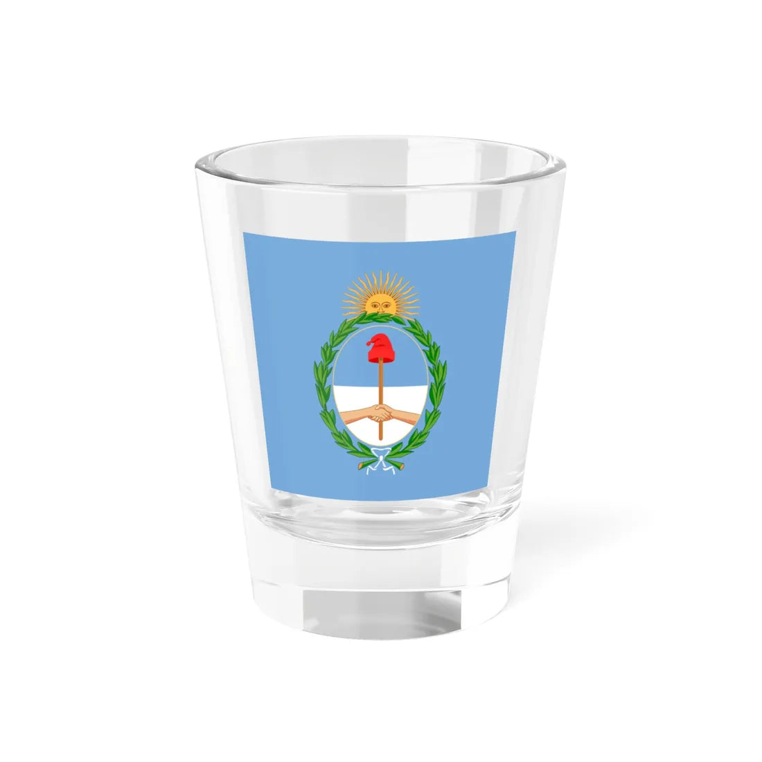 Standard of the President of Argentina until 1904 (Argentina) Shot Glass 1.5oz 1.5oz - Go Mug Yourself