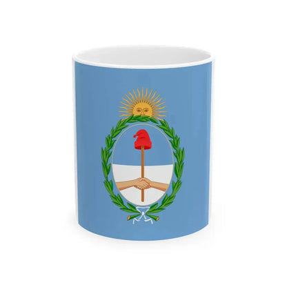Standard of the President of Argentina until 1904 (Argentina) White Coffee Mug 11oz - Go Mug Yourself