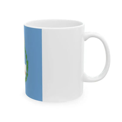 Standard of the President of Argentina until 1904 (Argentina) White Coffee Mug - Go Mug Yourself