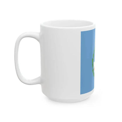 Standard of the President of Argentina until 1904 (Argentina) White Coffee Mug - Go Mug Yourself