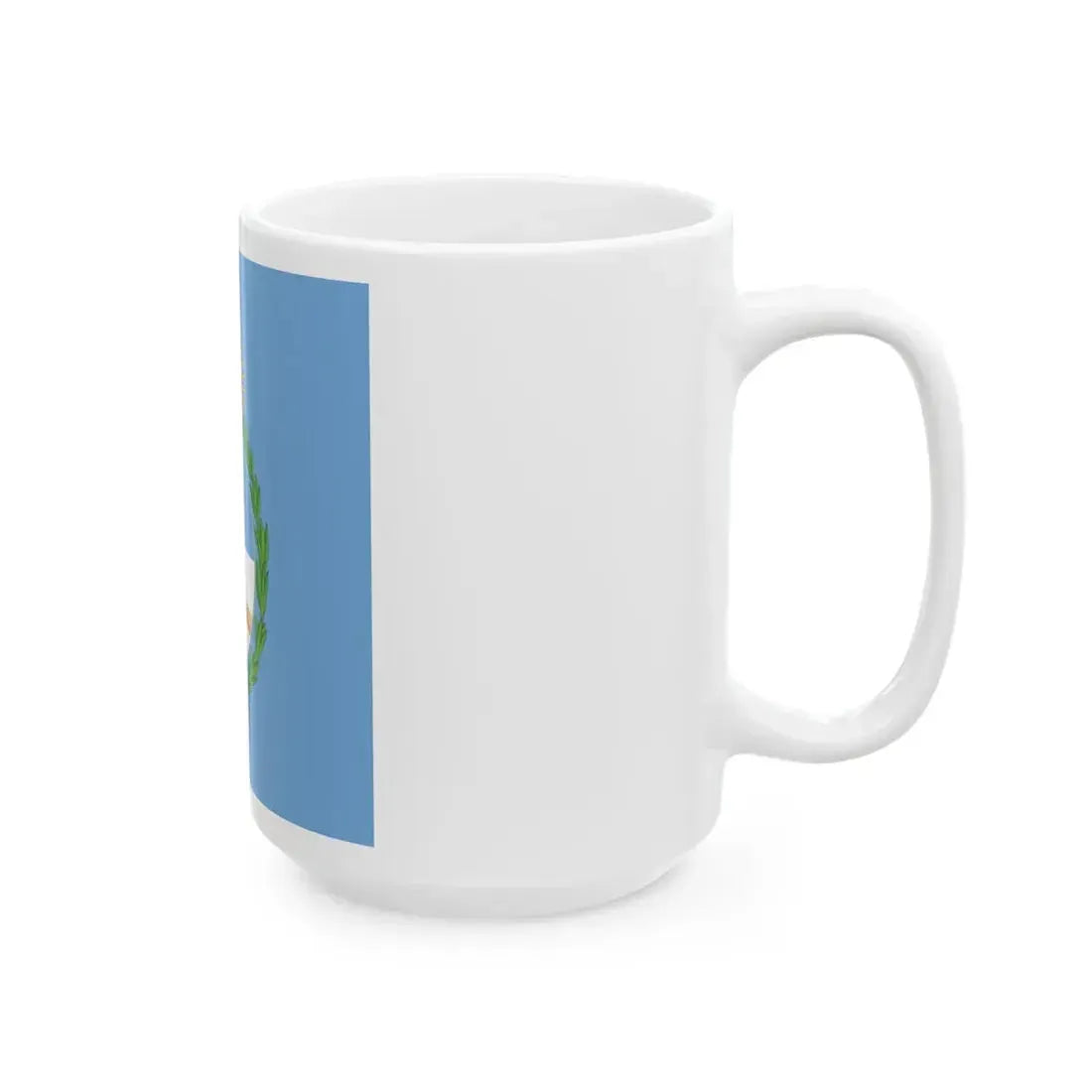 Standard of the President of Argentina until 1904 (Argentina) White Coffee Mug - Go Mug Yourself