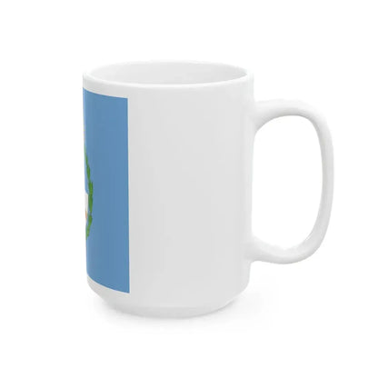 Standard of the President of Argentina until 1904 (Argentina) White Coffee Mug - Go Mug Yourself