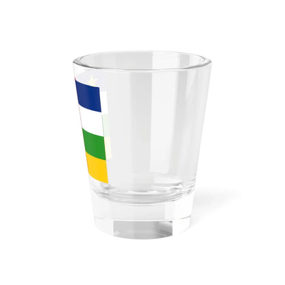 Standard of the President of Central Africa (Central African Republic) Shot Glass 1.5oz - Go Mug Yourself