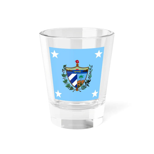 Standard of the President of Cuba 1909-1929 Afloat (Cuba) Shot Glass 1.5oz 1.5oz - Go Mug Yourself