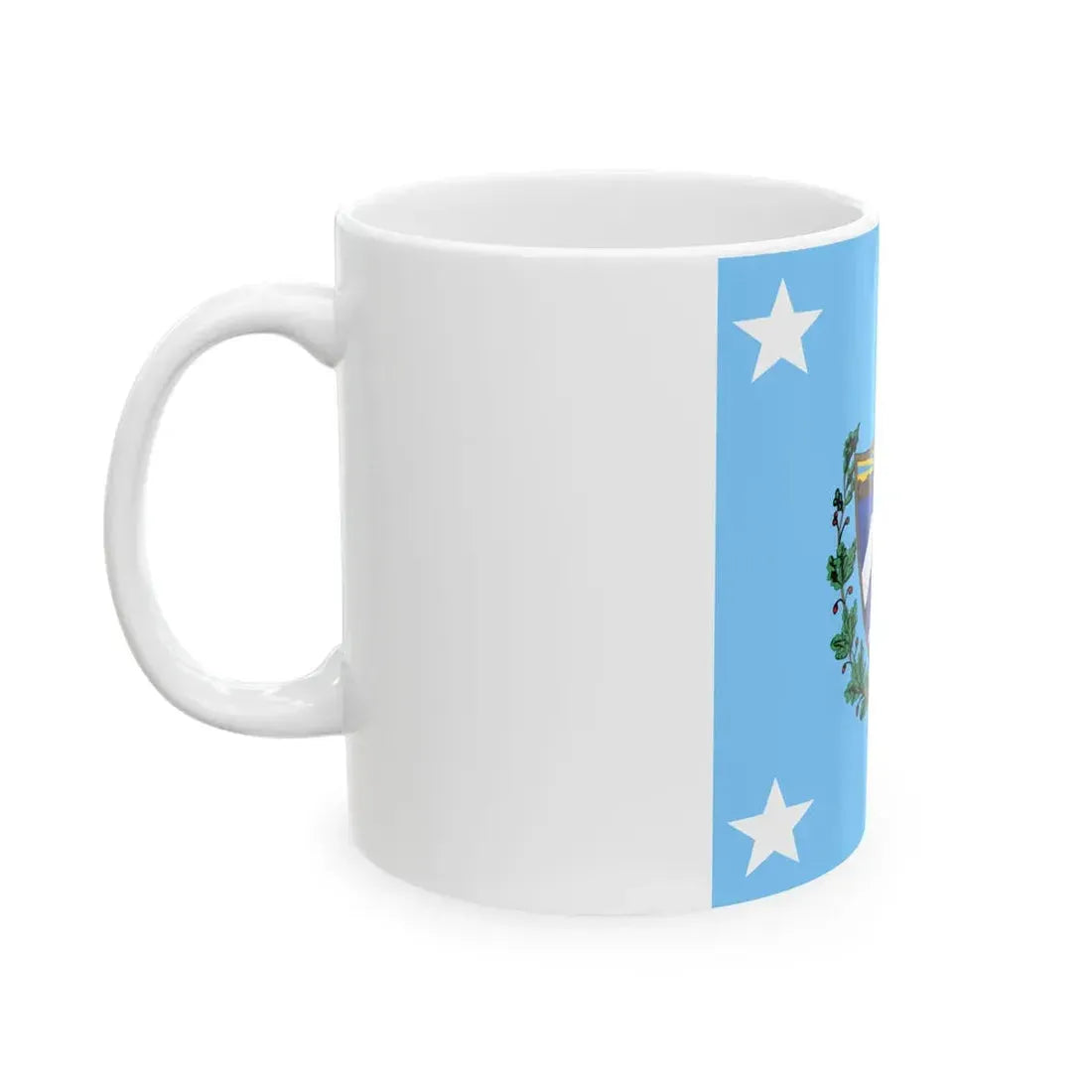 Standard of the President of Cuba 1909-1929 Afloat (Cuba) White Coffee Mug - Go Mug Yourself