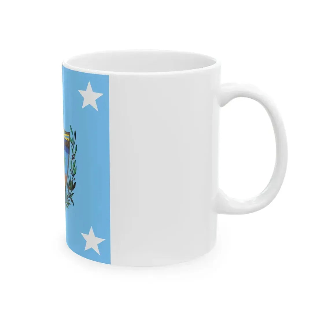 Standard of the President of Cuba 1909-1929 Afloat (Cuba) White Coffee Mug - Go Mug Yourself