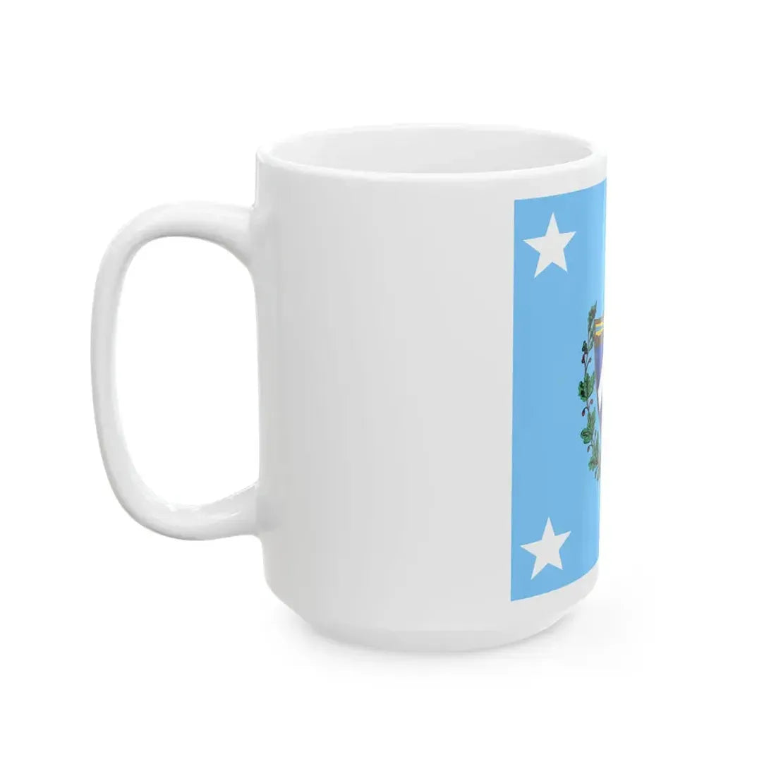 Standard of the President of Cuba 1909-1929 Afloat (Cuba) White Coffee Mug - Go Mug Yourself