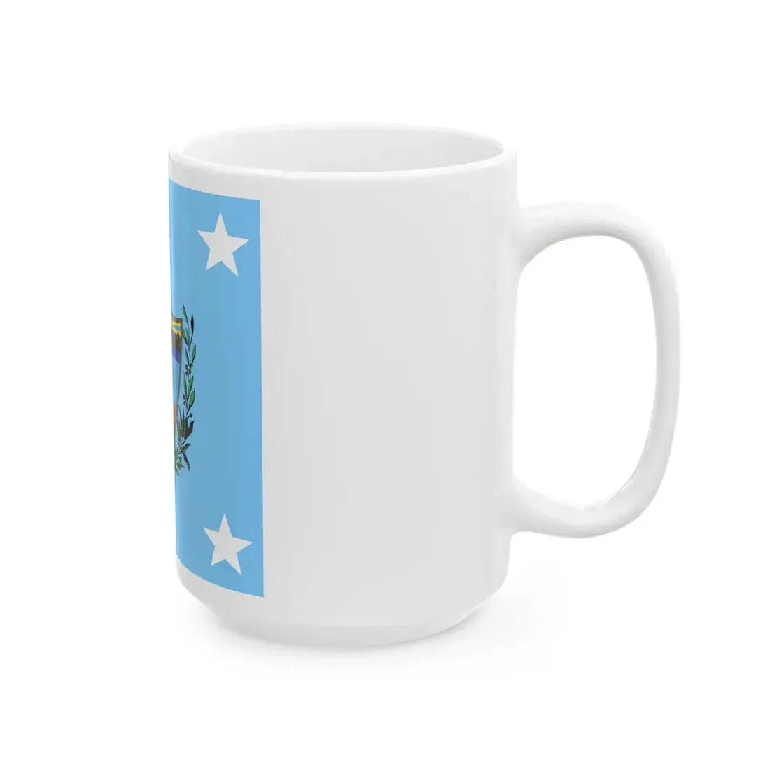 Standard of the President of Cuba 1909-1929 Afloat (Cuba) White Coffee Mug - Go Mug Yourself