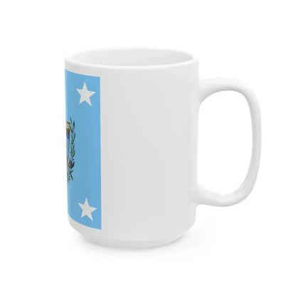 Standard of the President of Cuba 1909-1929 Afloat (Cuba) White Coffee Mug - Go Mug Yourself