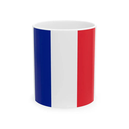 Standard of the President of France 1995-2020 (France) White Coffee Mug 11oz - Go Mug Yourself