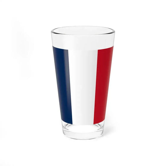 Standard of the President of France (France) Pint Glass 16oz 16oz - Go Mug Yourself