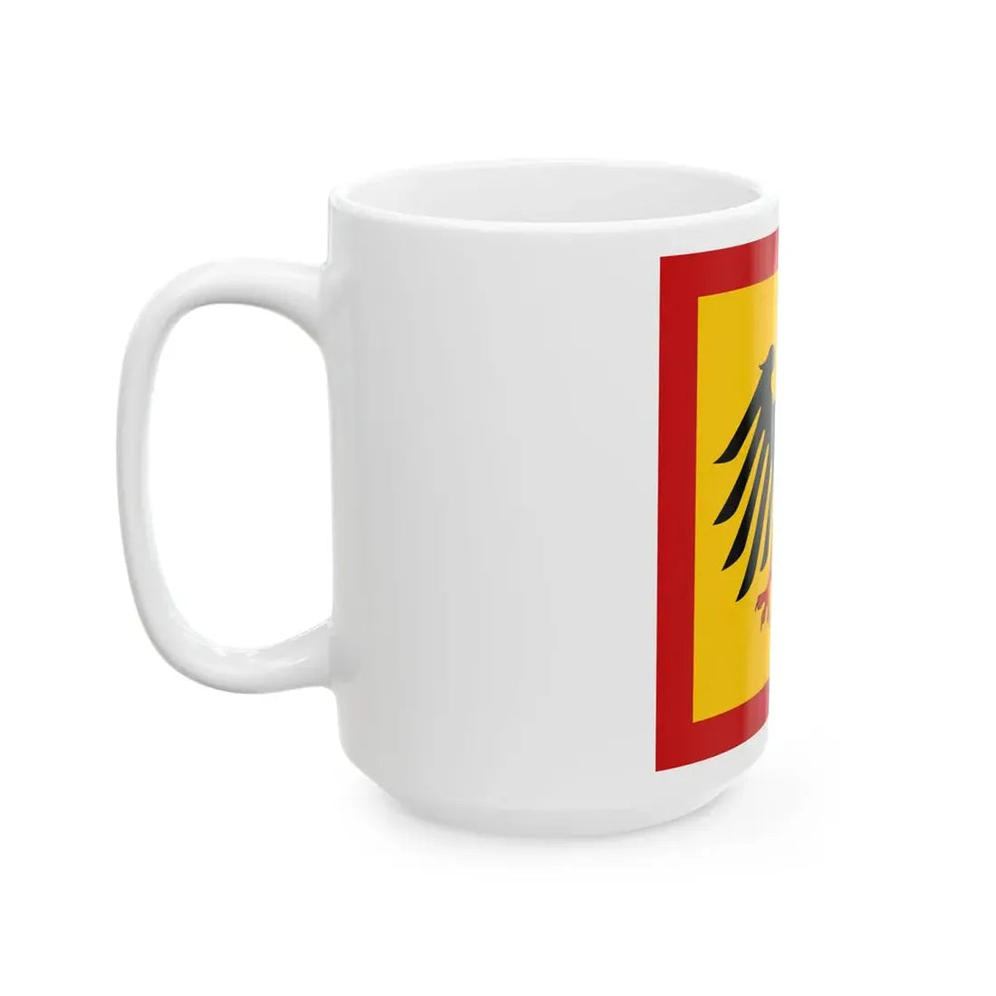 Standard of the President of Germany (Germany) White Coffee Mug - Go Mug Yourself