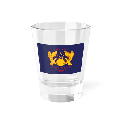 Standard of the President of Ghana (Ghana) Shot Glass 1.5oz 1.5oz - Go Mug Yourself