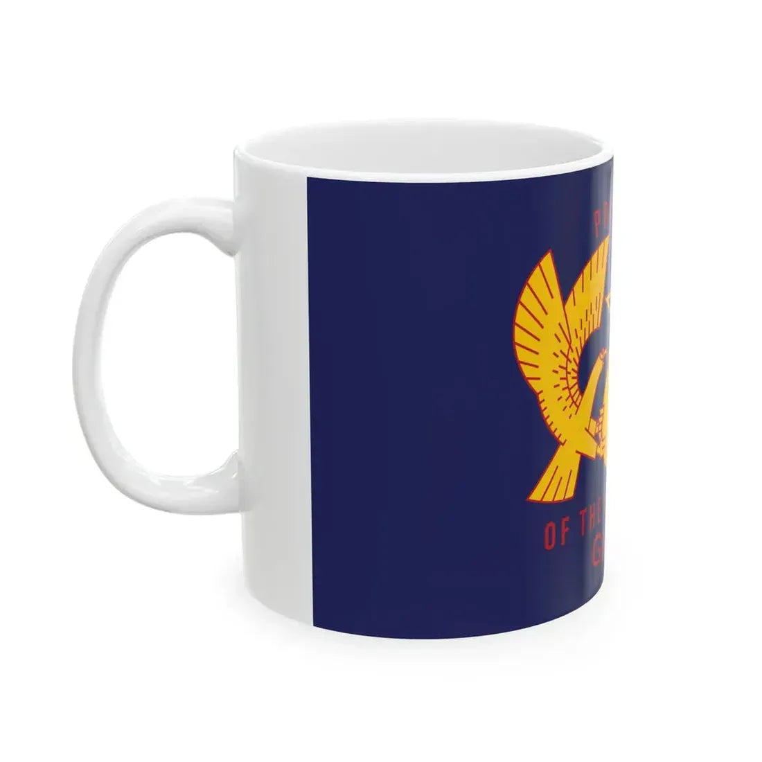Standard of the President of Ghana (Ghana) White Coffee Mug - Go Mug Yourself